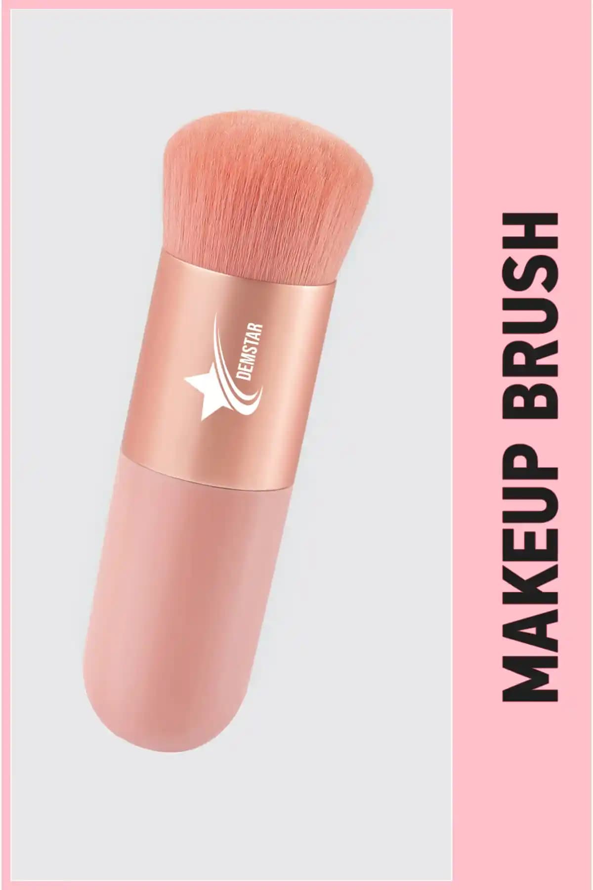 Demstar Profesyonel Makyaj Fırçası Kabuki Tasarımıyla Doğal ve Pürüzsüz Sonuçlar Sağlar