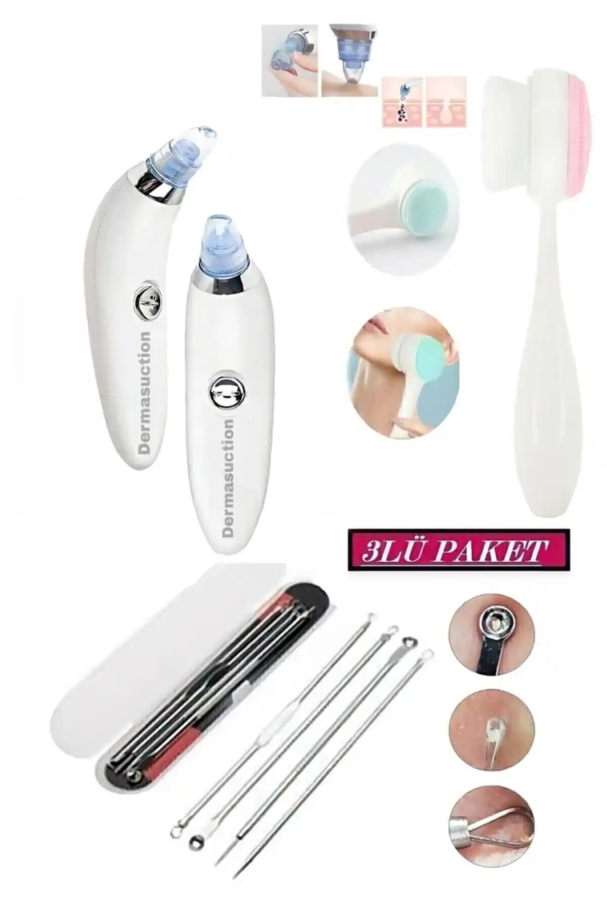 Dermasuction Vakumlu Siyah Nokta Temizleme Cihazı: Derinlemesine Gözenek Temizliği ve Cilt Sağlığı