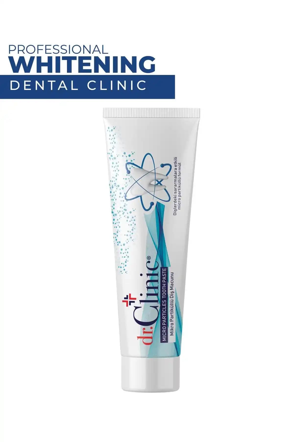 Dr. Clinic Mikro Partiküllü Diş Macunu: Beyazlatma ve Ağız Sağlığı İçin Etkili Çözüm