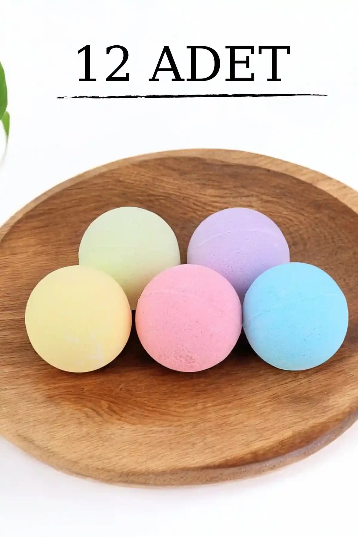 DR.RAİN 12'li Küçük Boy Koku Aromaterapi Banyosu Topu Doğal İçeriklerle Cilt ve Ayak Bakımı