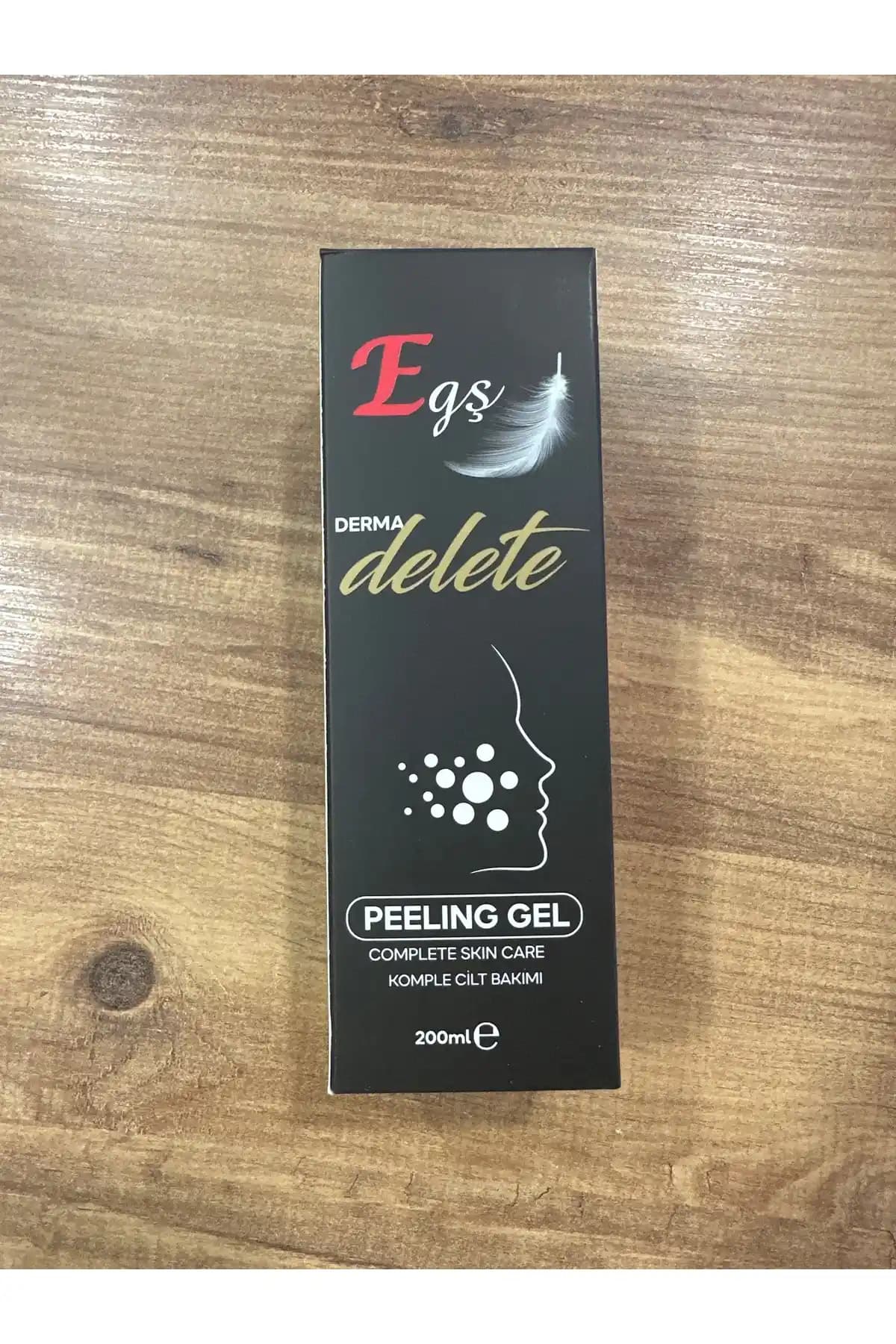 Egş DERMA Delete Dermadelete Peeling: Kuru Ciltler İçin Derinlemesine Temizlik ve Gözenek Sıkılaştırıcı Ürün