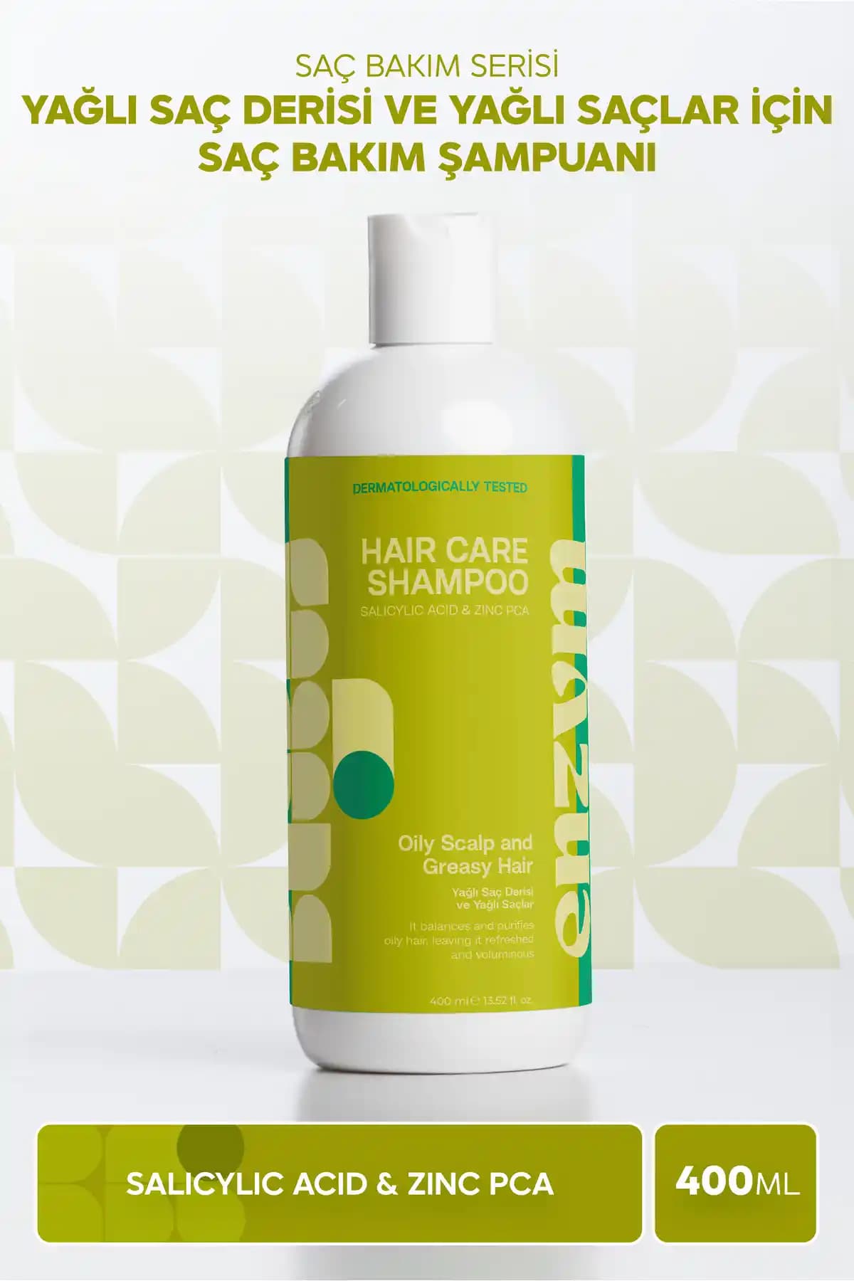 ENZYM COSMETICS Yağlı Saçlar ve Saç Derisi İçin Dengeleyici Şampuan Özellikleri