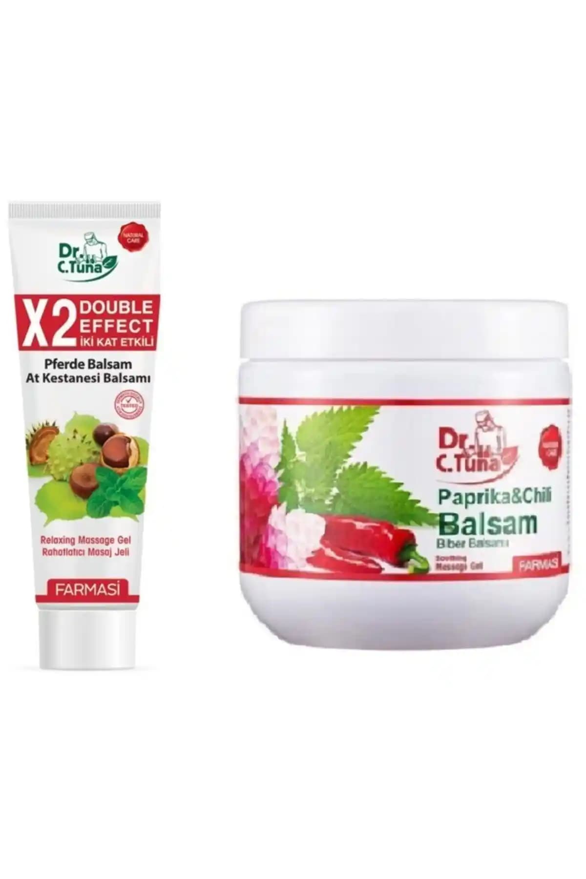 Farmasi Dr.c.tuna Biberli Masaj Jeli ve At Kestanesi Kremi: Doğal Kas ve Dolaşım Bakım Çözümü