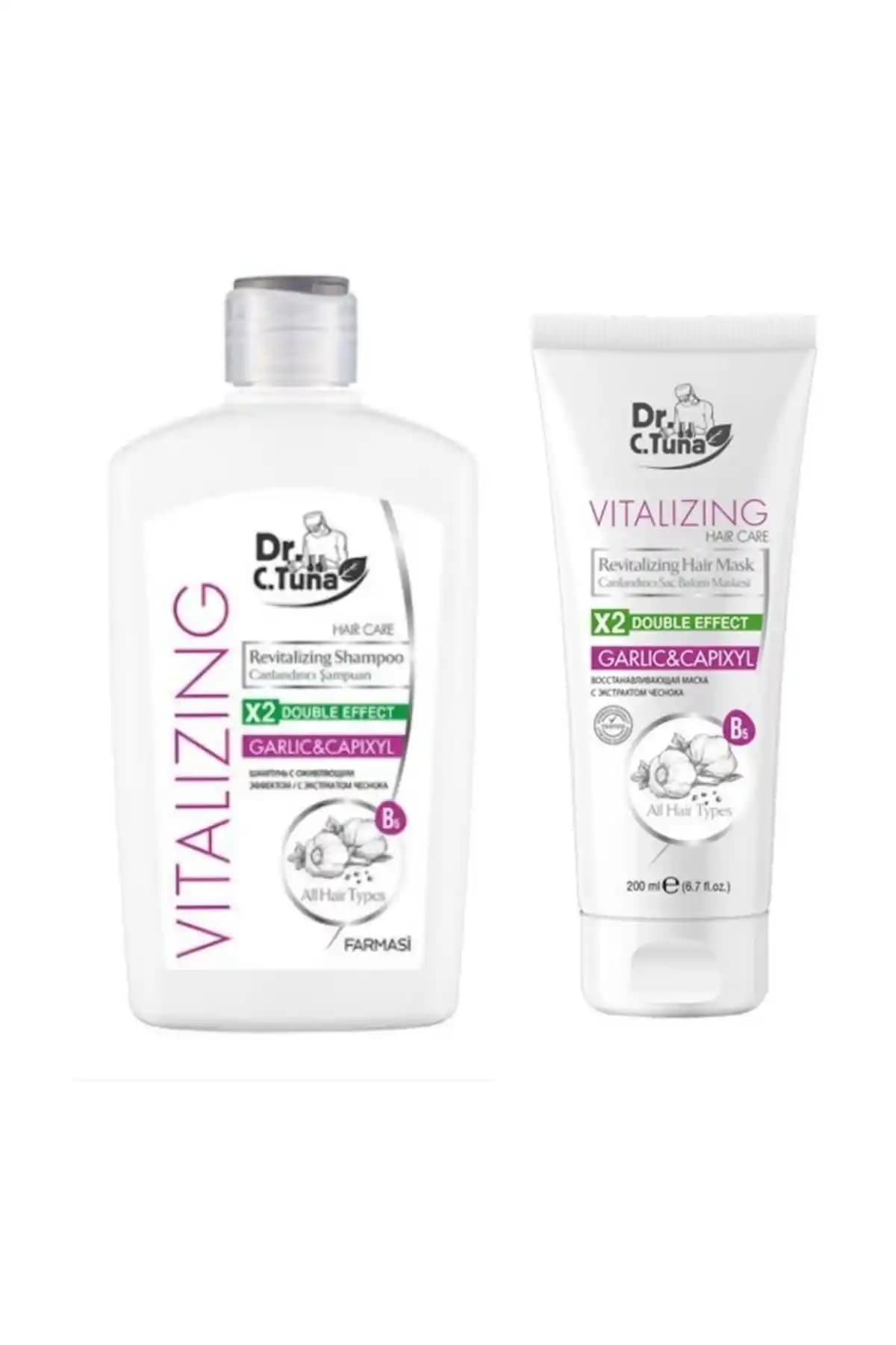 Farmasi Dr C. Tuna Vitalizing Sarımsaklı Şampuan ve Saç Bakım Maskesi İncelemesi
