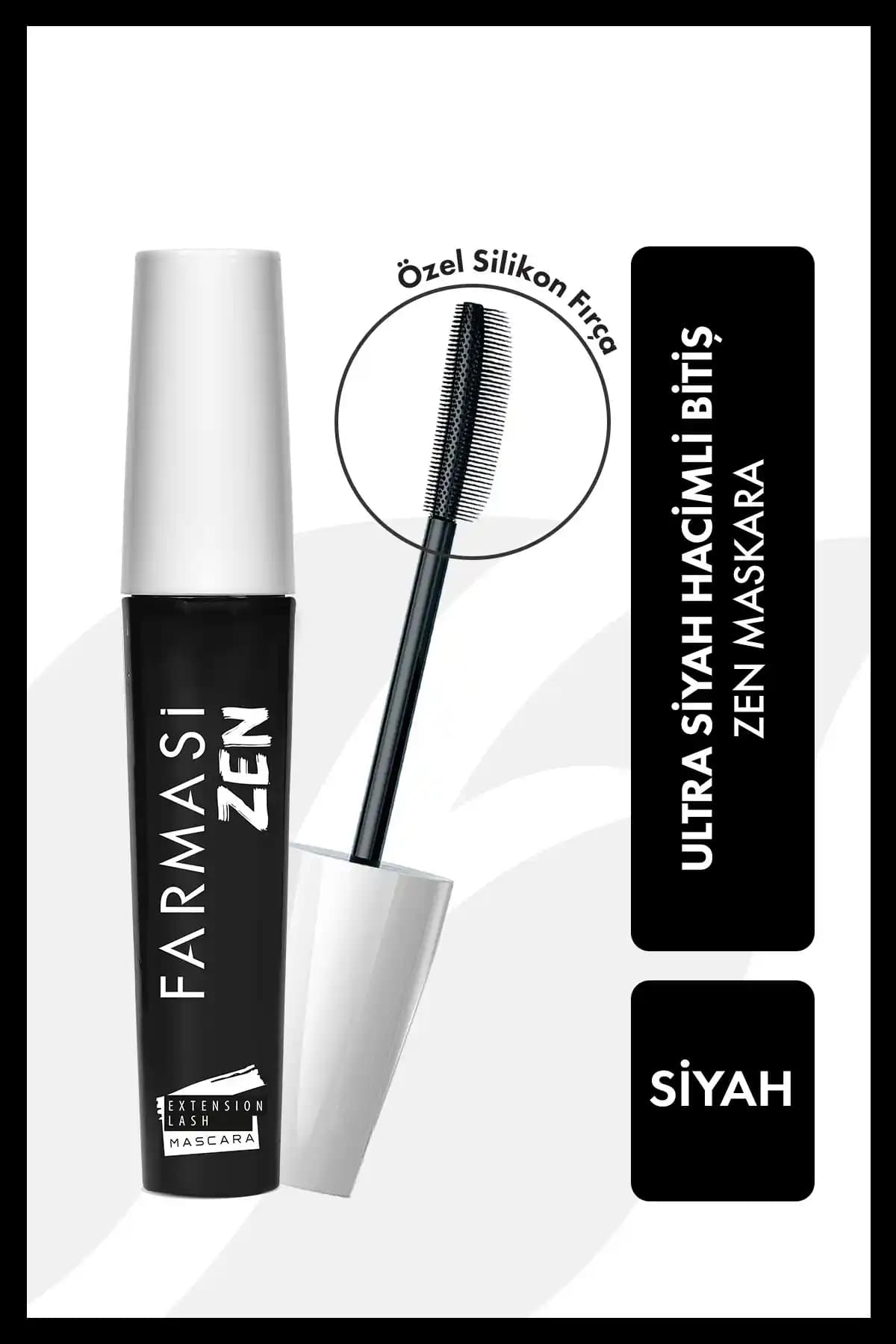 Farmasi Zen Maskara 8 ml: Hacim ve Uzunluk Kazandıran Suya Dayanıklı Kirpik Maskarası