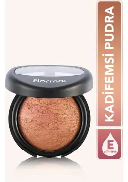 Flormar Yoğun Sedefli ve Yüksek Pigmentli Baked Powder Allık ve Bronzlaştırıcı (026 Pembe-Bronz Şeftali)