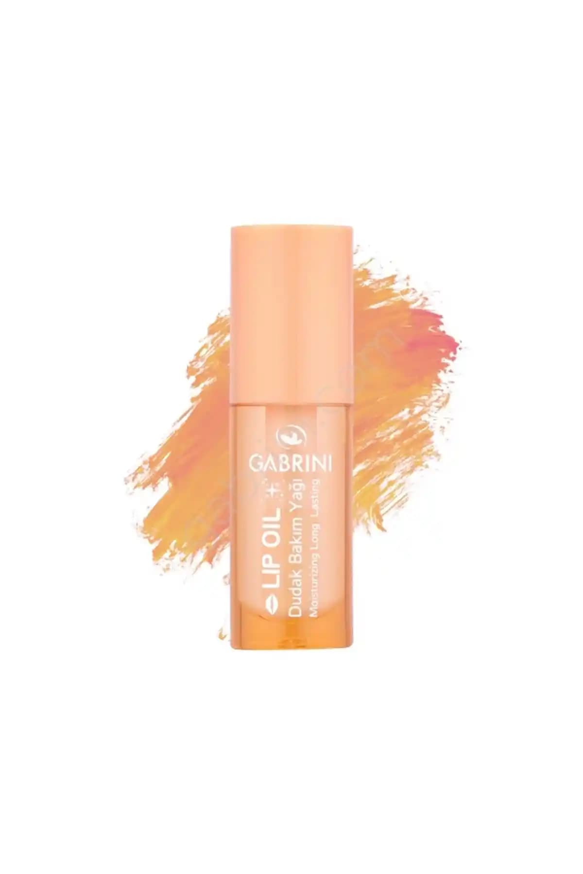 Gabrini Lip Oil Peach Dudaklar İçin Doğal Bakım ve Parlaklık Sağlayan Lip Oil Ürünü