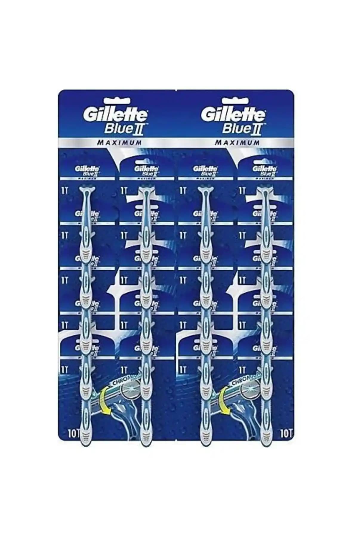 Gillette Blue2 20'li Kullan-at Tıraş Bıçağı: Pratik ve Ekonomik Günlük Tıraş Çözümü