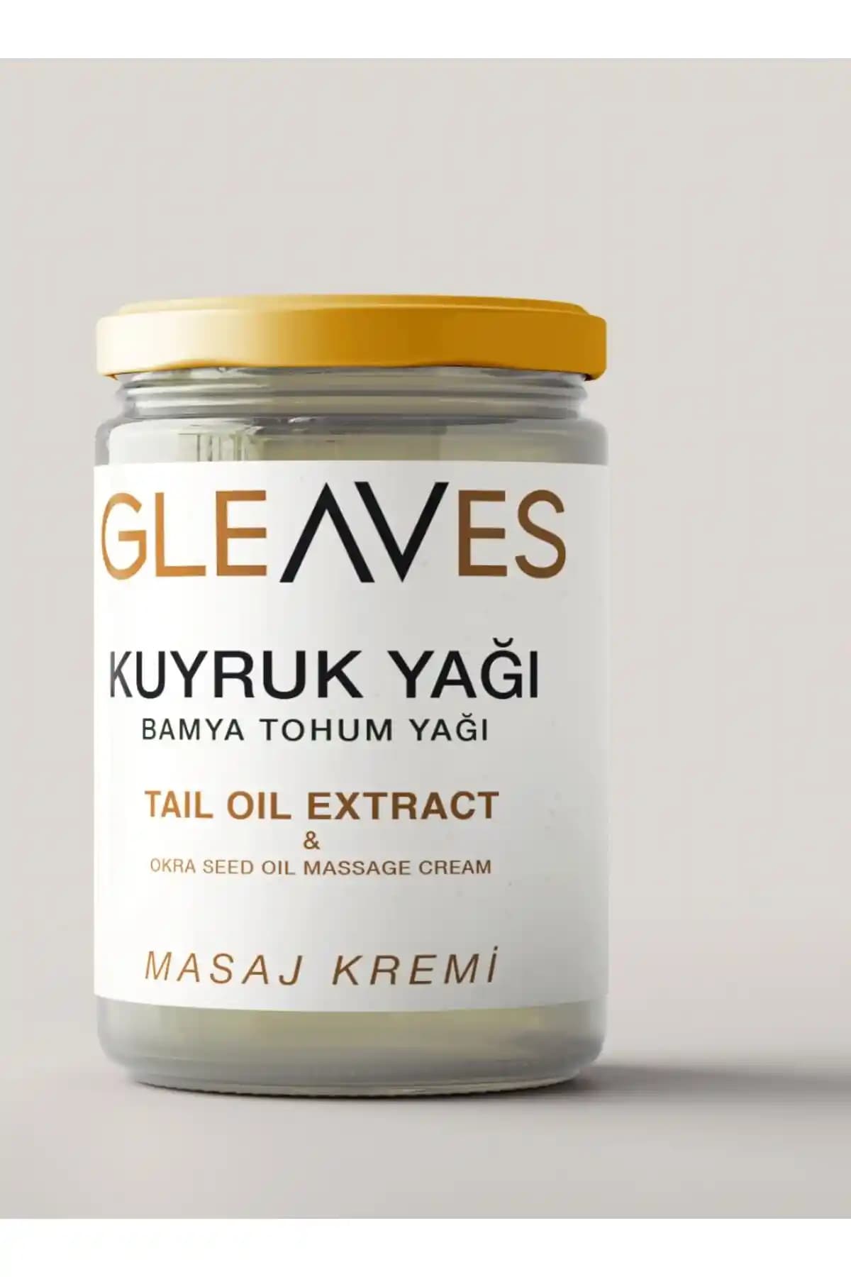 Gleaves Naturals Kuyruk Yağı ve Bamya Tohumlu Bitkisel Masaj Kremi Ürün Tanıtımı ve Faydaları
