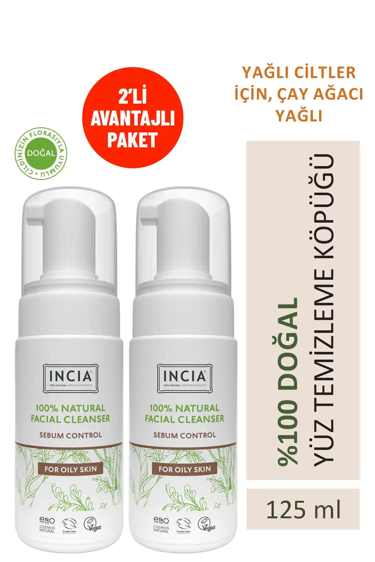 İncía %100 Doğal İpeksi Yüz Temizleme Köpüğü Cilt Bakımında Yeni Bir Dönem