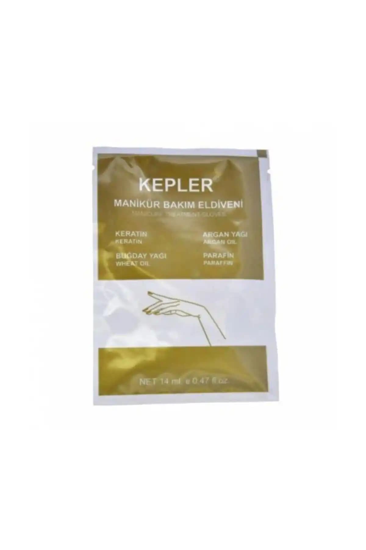 Kepler Manikür Eldiveni 14 Ml 10'lu Paket ile Evde Profesyonel Tırnak ve Cilt Bakımı