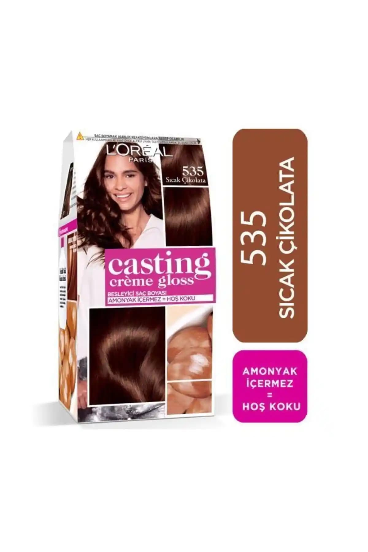 L'Oreal Paris Casting Creme Gloss 535 Sıcak Çikolata Saç Boyası Özellikleri ve Kullanıcı Yorumları