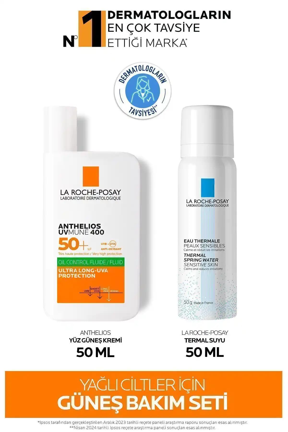 La Roche Posay Yağlı Ciltler İçin Güneş ve Cilt Bakım Seti: Koruma ve Ferahlık Bir Arada