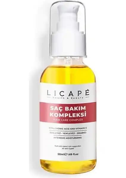 Licape Saç Bakım Kompleksi: Doğal İçeriklerle Saçlarınızı Güçlendiren ve Parlatan Çözüm