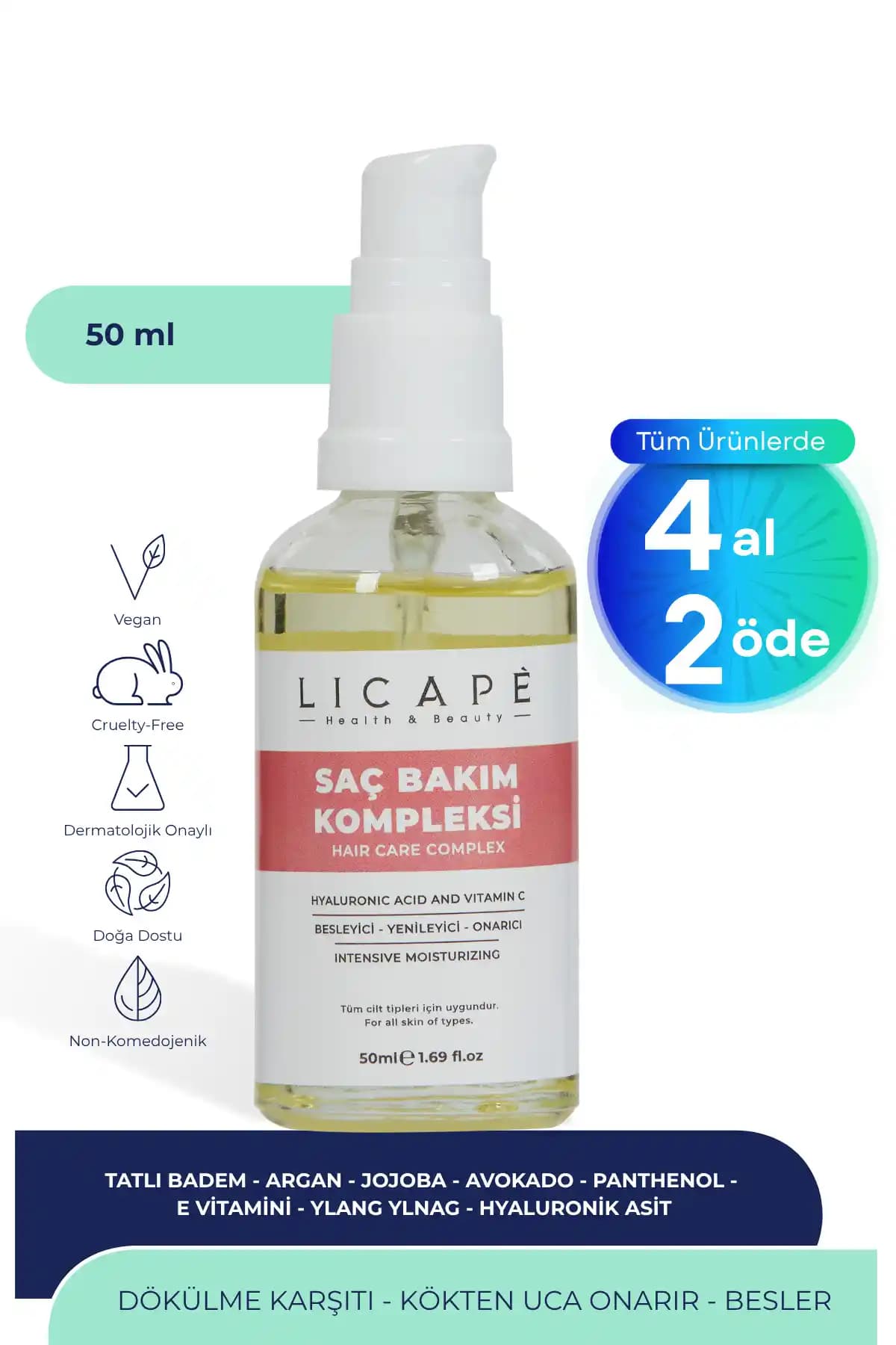 Licape Saç Bakım Kompleksi: Saç Sağlığını Güçlendiren Etkili ve Güvenilir Ürün