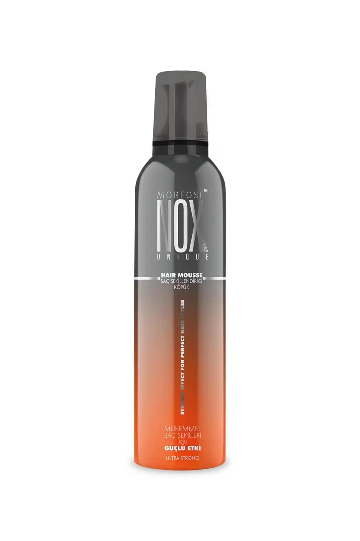 Morfose Nox Saç Köpüğü Organik İçeriklerle Hacim ve Bukle Belirginliği Sağlar
