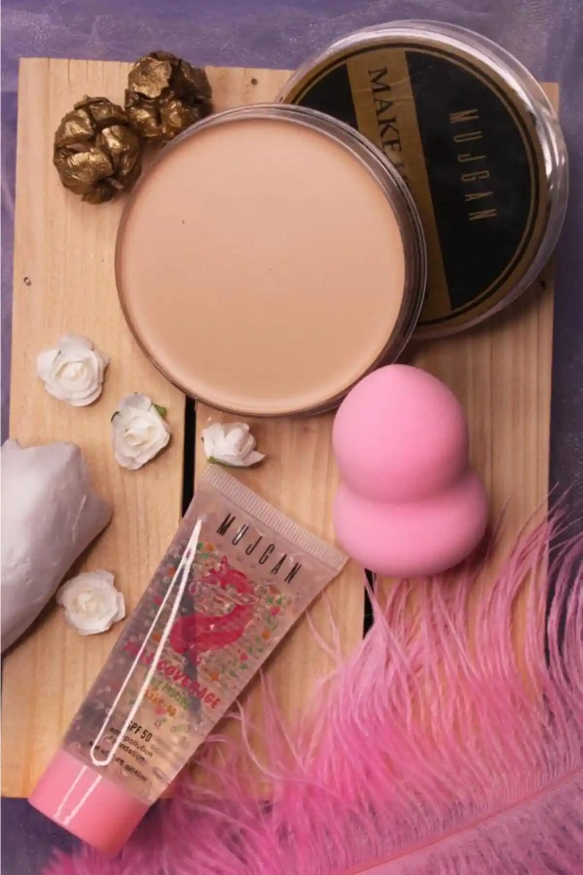 MUJGAN 3'lü Makyaj Seti Profesyonel ve Günlük Kullanım İçin Çok Yönlü Çözüm