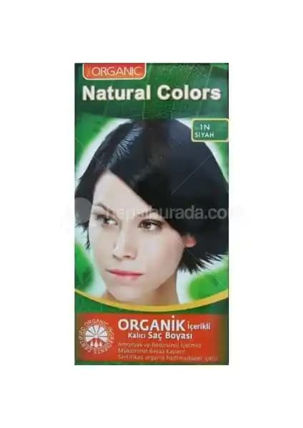 Natural Colors Siyah Saç Boyası: Doğal ve Kalıcı Saç Rengi Sağlayan Organik Formül