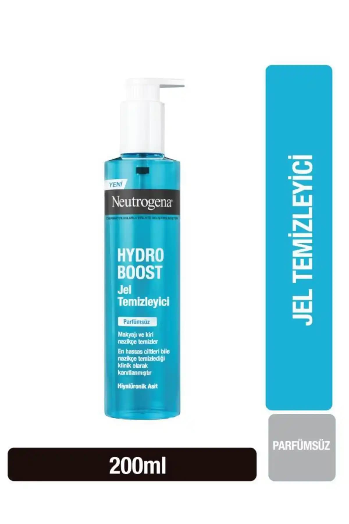 Neutrogena Hydro Boost Water Jel Yüz Temizleyici: Derinlemesine Temizlik ve Nemlendirme Özellikleri