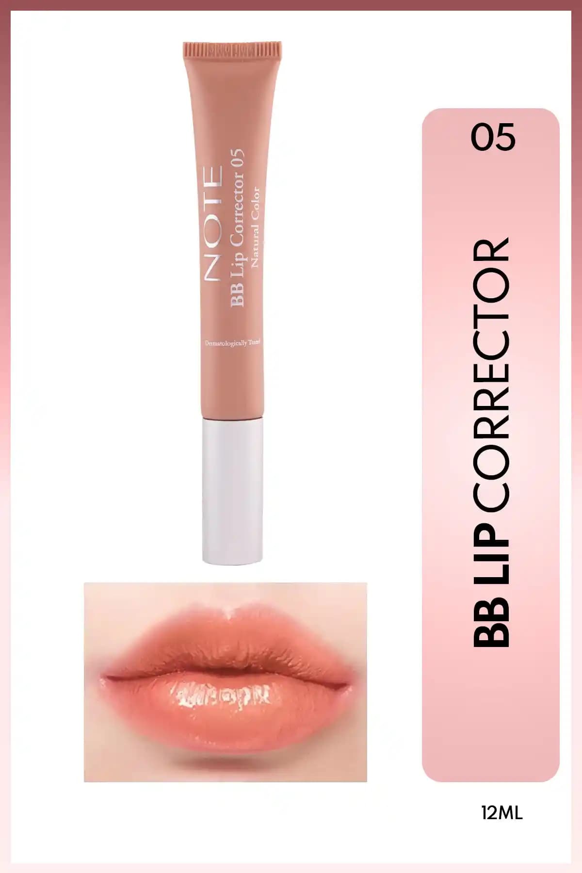 Note Cosmetics BB Lip Corrector Dudak Parlatıcı Renk Eşitleyici ve Nemlendirici Özellikleri