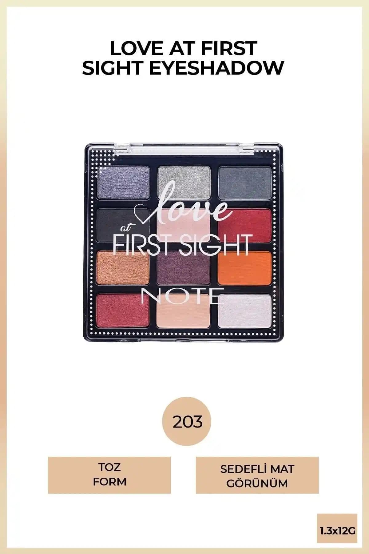 Note Cosmetics Love At First Sight Eyeshadow Paleti: Çok Yönlü ve Güvenilir Göz Makyajı Seçeneği