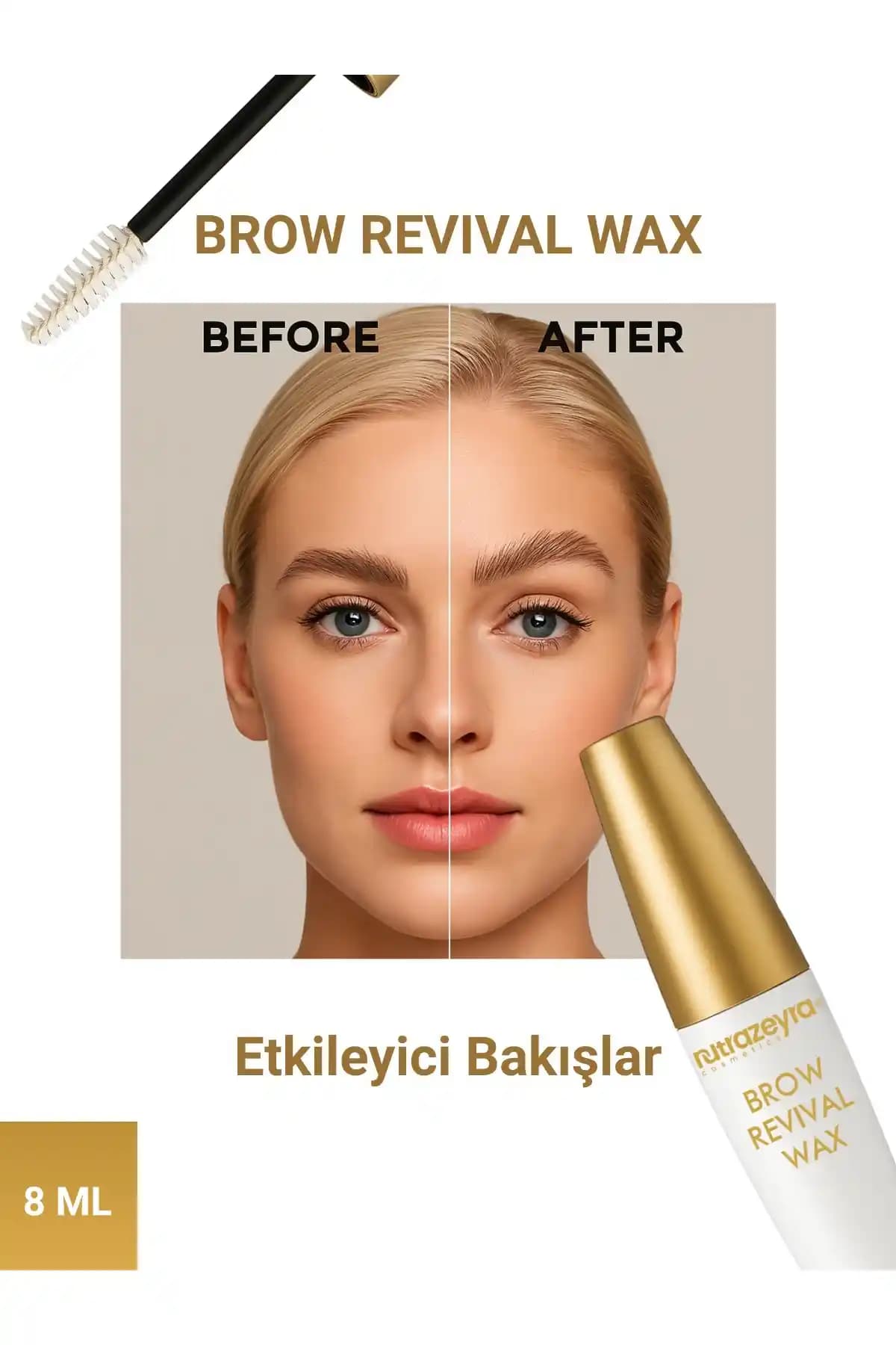 Nutrazeyra Kaş Sabitleyici Wax: Doğal İçeriklerle Güçlendirilmiş ve Uzun Süre Kalıcı Kaş Sabitleyici