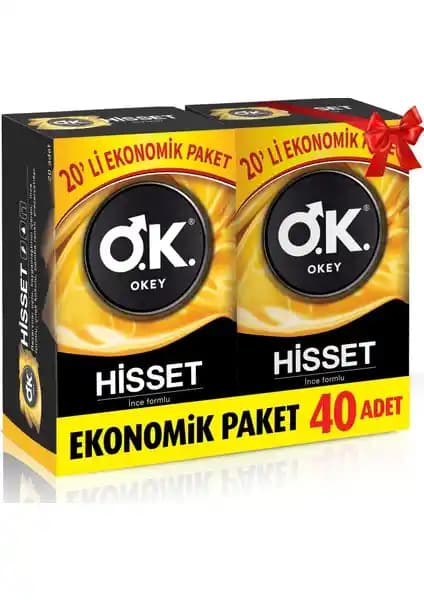 Okey Hisset 40'lı Prezervatif Fırsat Paketi İncelemesi ve Kullanıcı Yorumları