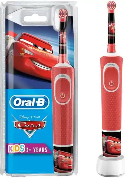 Oral-B D100 Cars Özel Seri Çocuklar İçin Şarj Edilebilir Diş Fırçası