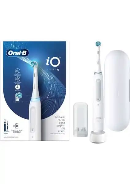 Oral-B iO 4 Şarjlı Diş Fırçası: Gelişmiş Temizlik ve Akıllı Özellikler ile Sağlıklı Gülüş