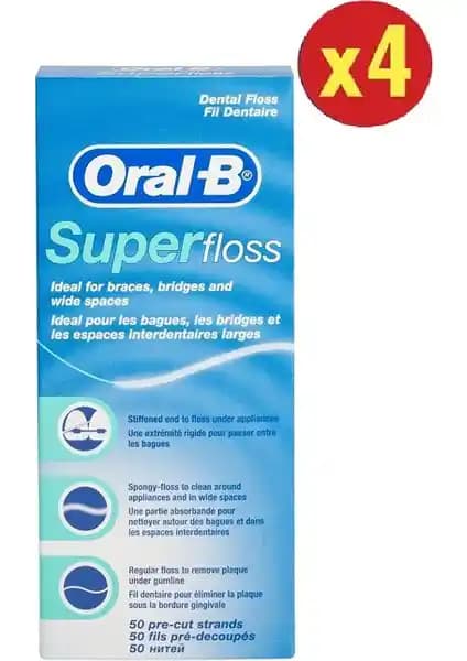 Oral-B Super Floss Diş İpi: Güçlü Temizlik ve Pratik Kullanım İçin Detaylı İnceleme