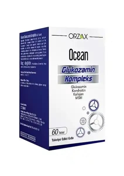 Orzax Ocean Glukozamin Komplex Eklem Sağlığını Destekleyen Türkiye Menşeli Takviye Ürünü