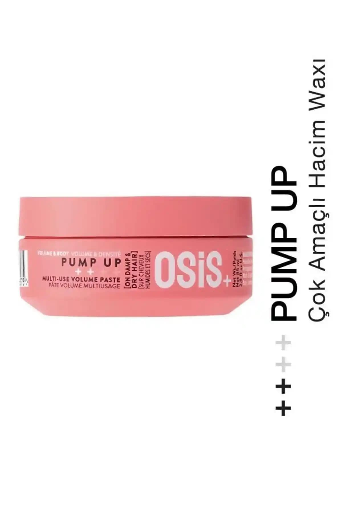 Osis Pump Up Çok Amaçlı Hacim Waxı İncelemesi Saçlara Doğal Hacim ve Dolgunluk Sağlar