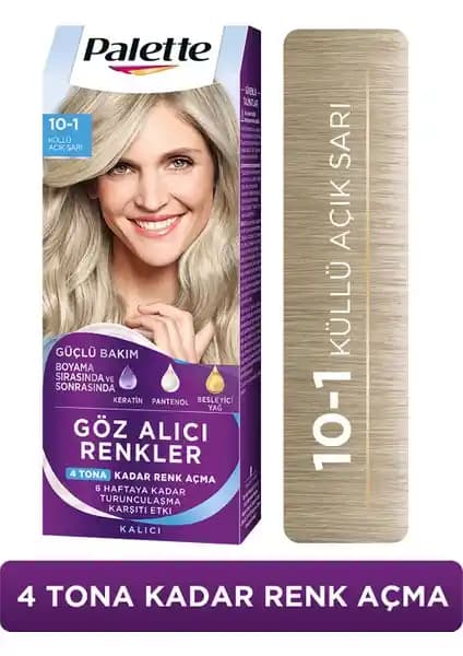 Palette Göz Alıcı Renkler Serisinden 10-1 Küllü Açık Sarı Saç Boyası İncelemesi