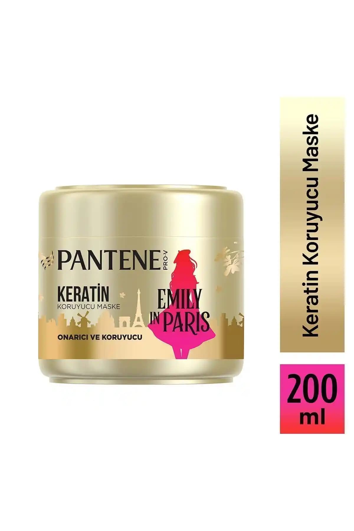 Pantene Emily in Paris Keratin Koruyucu Maske Saç Güçlendirme ve Parlaklık Artırıcı Ürün
