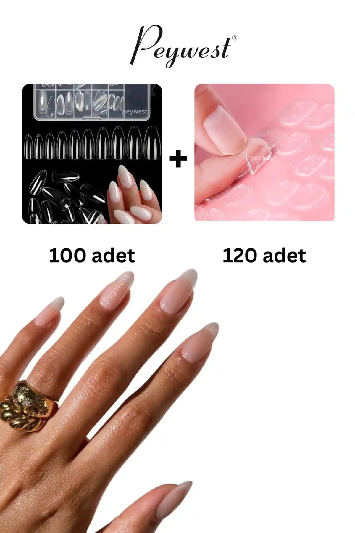 PEYWEST Yeni Nesil 2'li Tırnak Seti: Dayanıklı ve Doğal Görünüm Sağlayan Çözüm