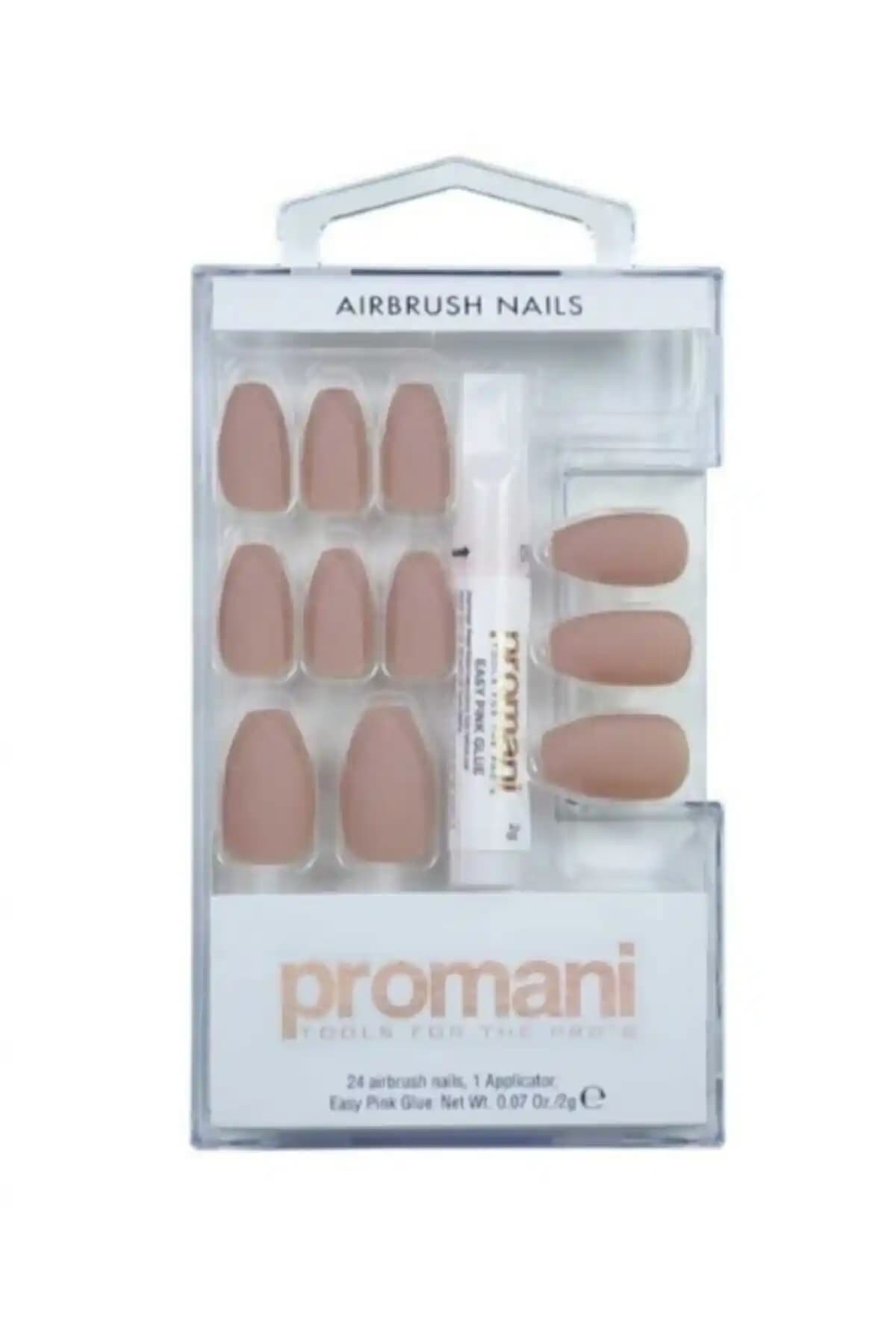 Promani Bej Takma Tırnak Seti Pr5017: Estetik ve Kullanım Kolaylığı Sunan Şık Çözüm