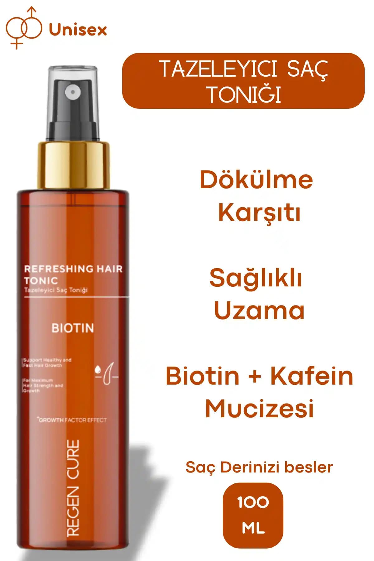 Regen Cure Tazeleyici Saç Toniği ile Saç Sağlığını Destekleyen Doğal Çözüm