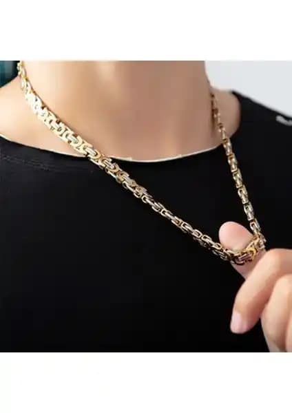 Reggente Erkek King Çelik Kolye ve İtalyan Yılan Paslanmaz Çelik Zincir Karşılaştırması