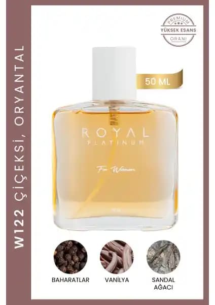 Royal Platinum W122 Kadın Parfümü Zarif ve Hafif Odunsu Koku Özellikleri ve Kullanıcı Yorumları