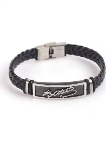 Sahi Aksesuar Erkek 315L Çelik Kemal Atatürk İmzalı Örgü Bileklik İncelemesi