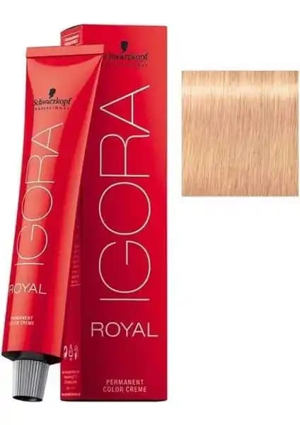 Schwarzkopf Igora Royal 9,5-49 Transparan Saç Boyası: Kalıcı ve Parlak Küllü Sarı Tonlar