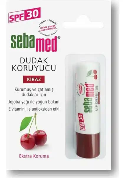 Sebamed Kiraz Dudak Kremi: Doğal ve Güçlü İçeriğiyle Günlük Dudak Bakımı