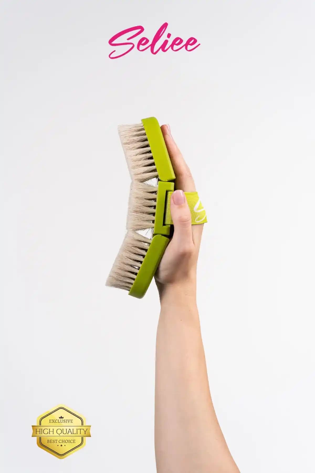 Seliee Ergonomik Doğal At Kılı Selülit Fırçası ile Etkili ve Güvenli Cilt Bakımı