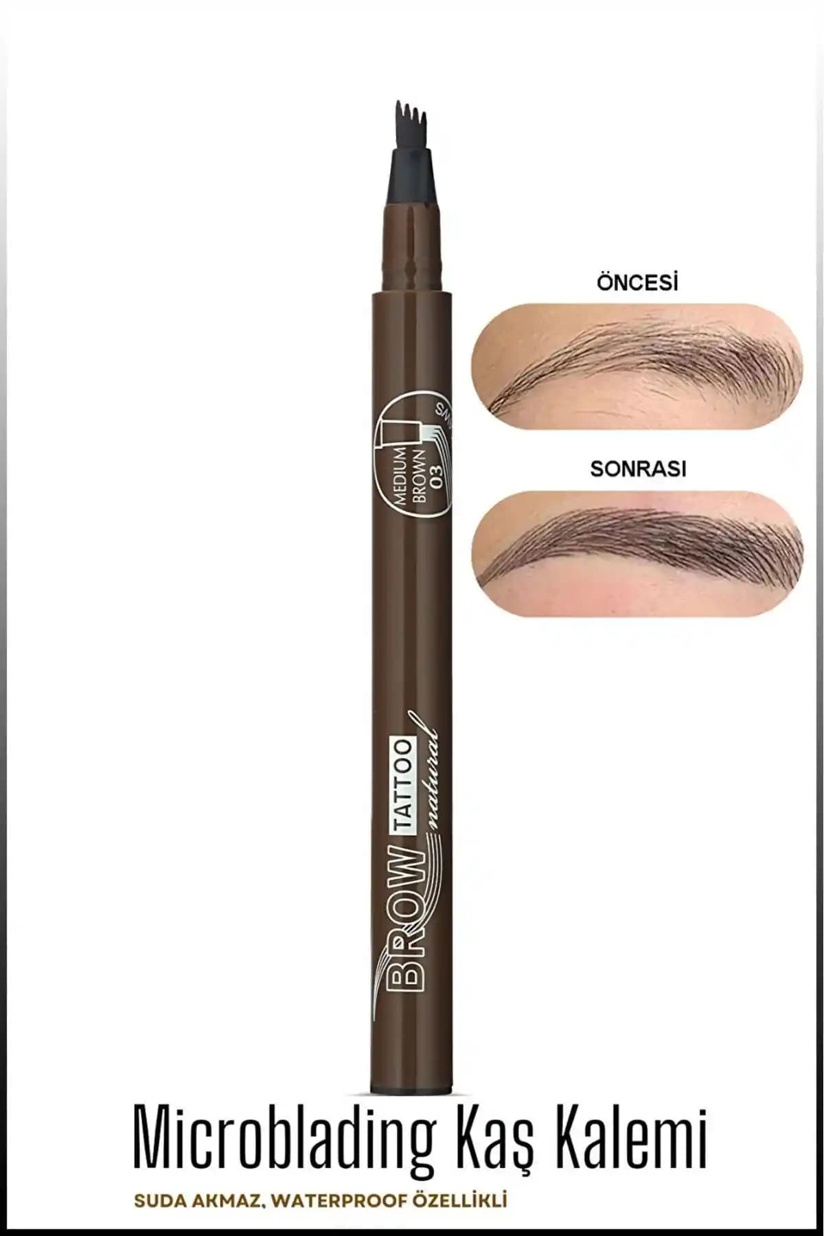 SEVRU Kaş Kalemi Likit Dövme: Doğal ve Kalıcı Kaş Güzelliği İçin Modern Çözüm