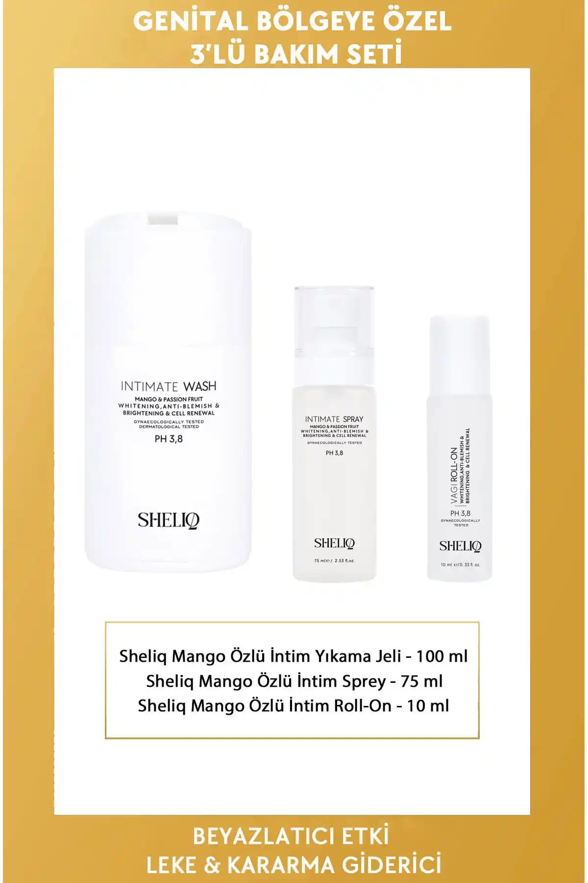 Sheliq Cosmetique Genital Bölge Beyazlatıcı ve Bakım Seti İncelemesi