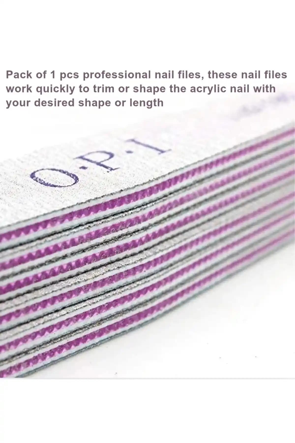 Sibelon Opi Profesyonel Kağıt Törpü 100/180 - Yüksek Kaliteli Tırnak Bakım Aracı