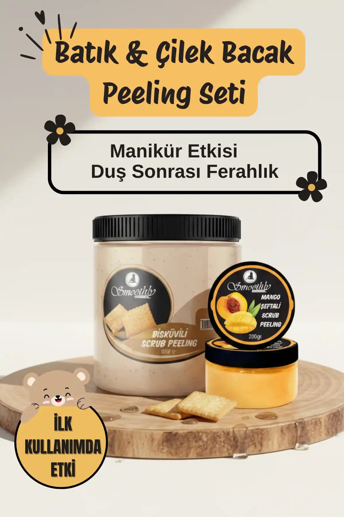 Smoothly Epilasyon ve Peeling Seti: Profesyonel ve Kişisel Cilt Bakımı İçin Yenilikçi Çözüm