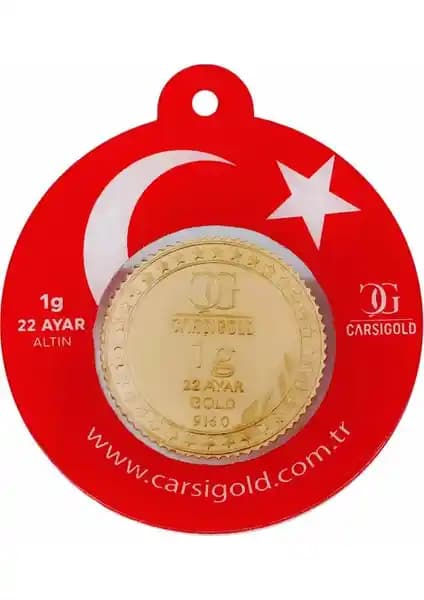 T51 Tuğrul 1 Gram 22 Ayar Külçe Altın Yatırım ve Güvenli Saklama Seçeneği