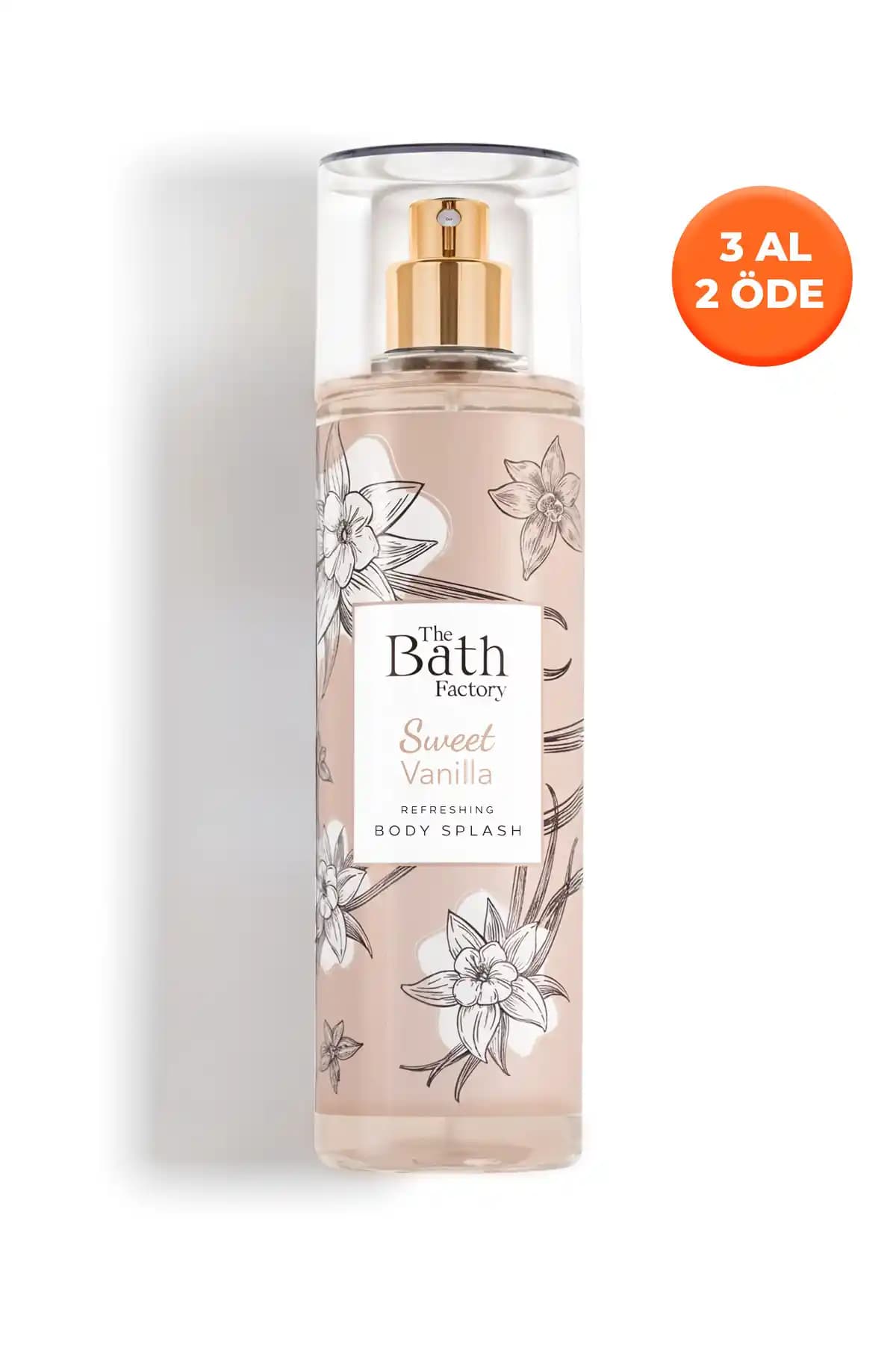 The Bath Factory Vanilyalı Vücut Spreyi: Kalıcı ve Ferahlatıcı Aromatik Koku Deneyimi
