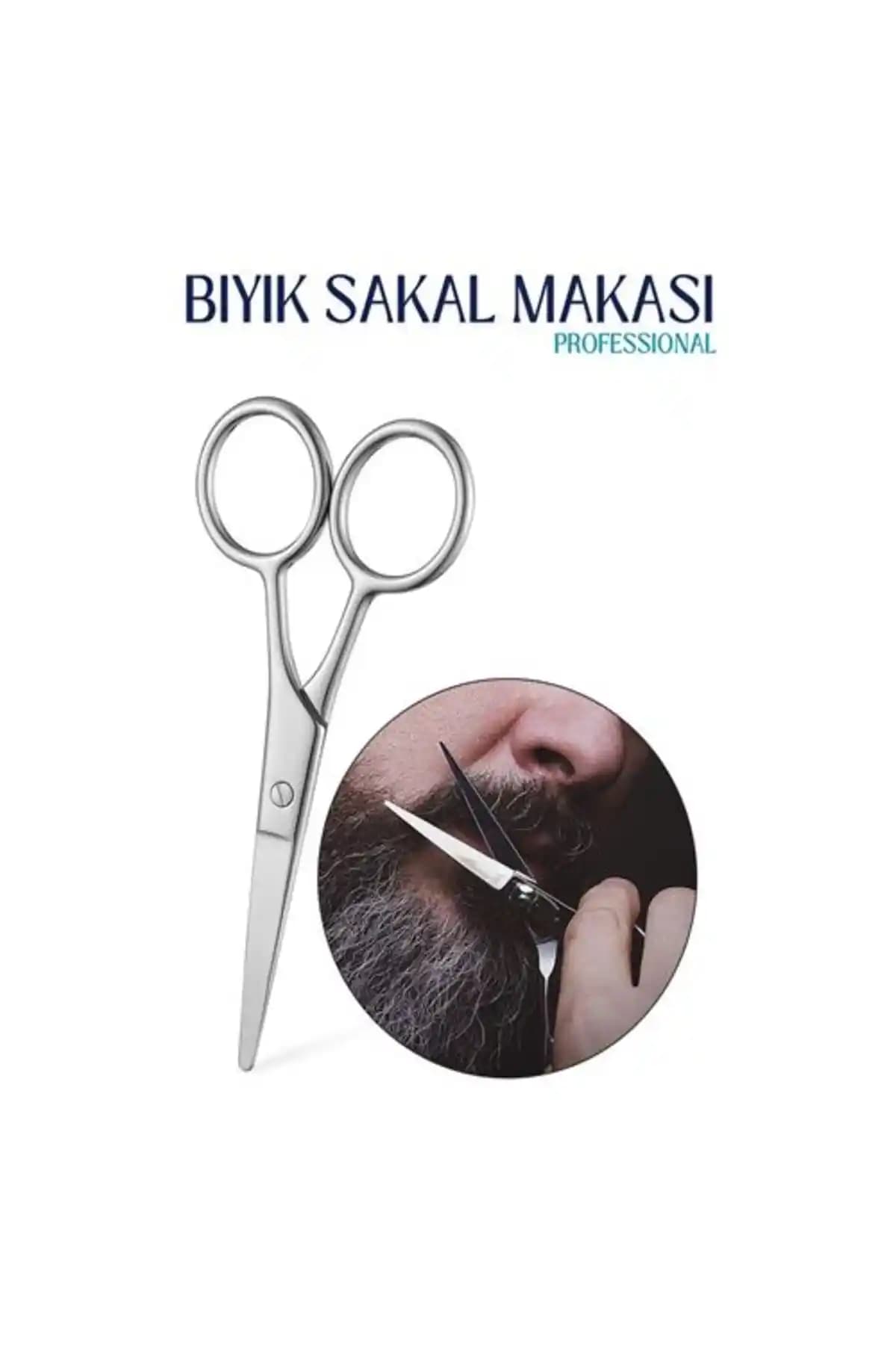 Transformasyon Bıyık Sakal Düzeltme Makası 12 cm ergonomik tasarım ve yüksek kalite ile bakımda tercih